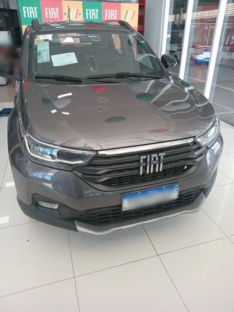 Fiat com placa Mercosul